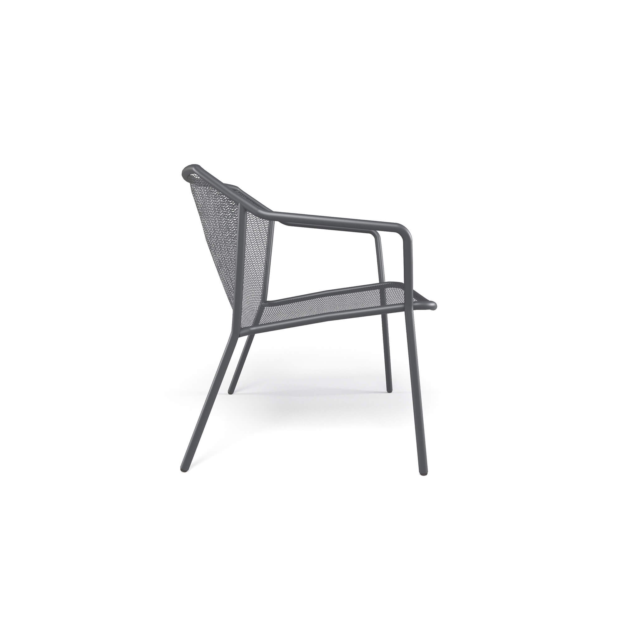 Garden lounge chair / outside in Steel - Collection Darwin